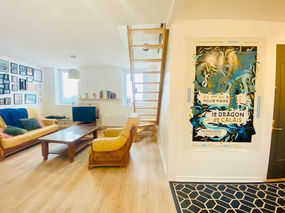 Appartement Renove Et Lumineux. Calais Eksteriør billede